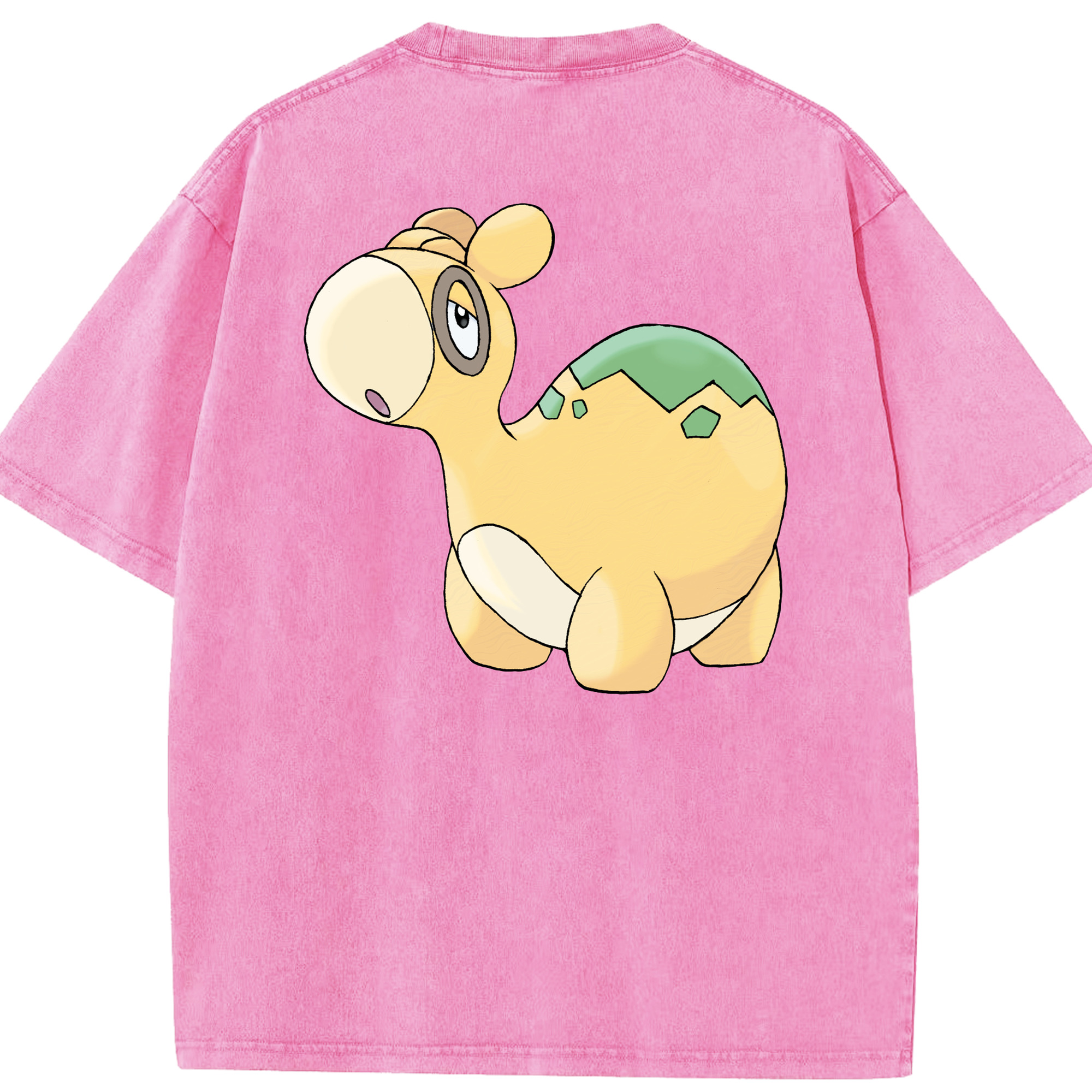 （画像用） ポケットモンスター Pokémon 綿100% ヴィンテージ風 半袖Tシャツ（背面プリント）